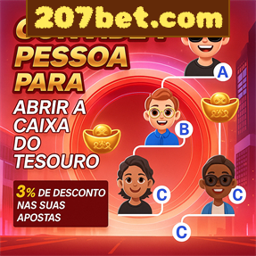207bet.com Ganhe R$ 100,00 Gratis